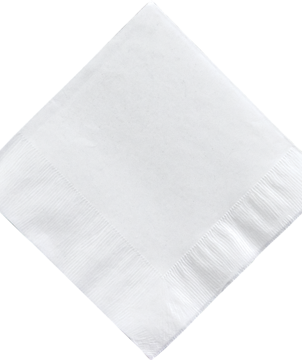 Luncheon Napkin - White